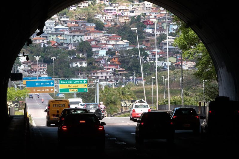 Túnel Antonieta de Barros terá interdição por dois dias
