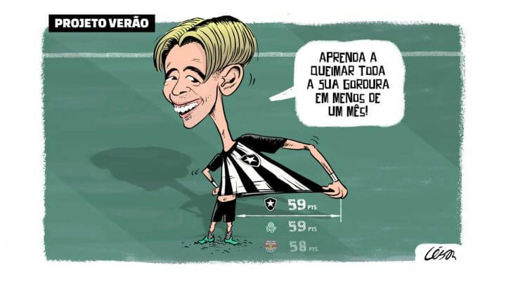 Charge Segovinha Botafogo