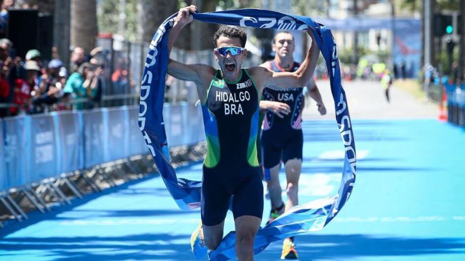 Brasileiro vence prova de triatlo nos Jogos Pan-Americanos (Foto: Gaspar Nóbrega, COB)