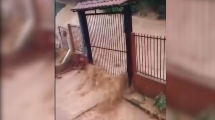 Chuva invade casas, cancela aulas e suspende abastecimento de água em Seara