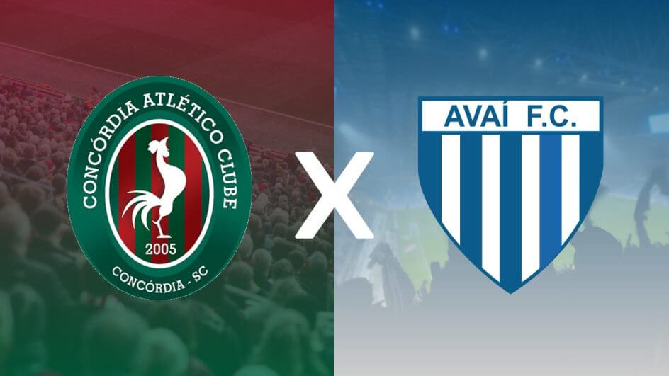 Concórdia x Avaí pela semifinal da copa santa catarina