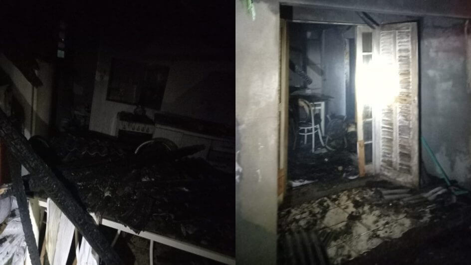 Corpo é encontrado carbonizado após casa pegar fogo no Sul de SC