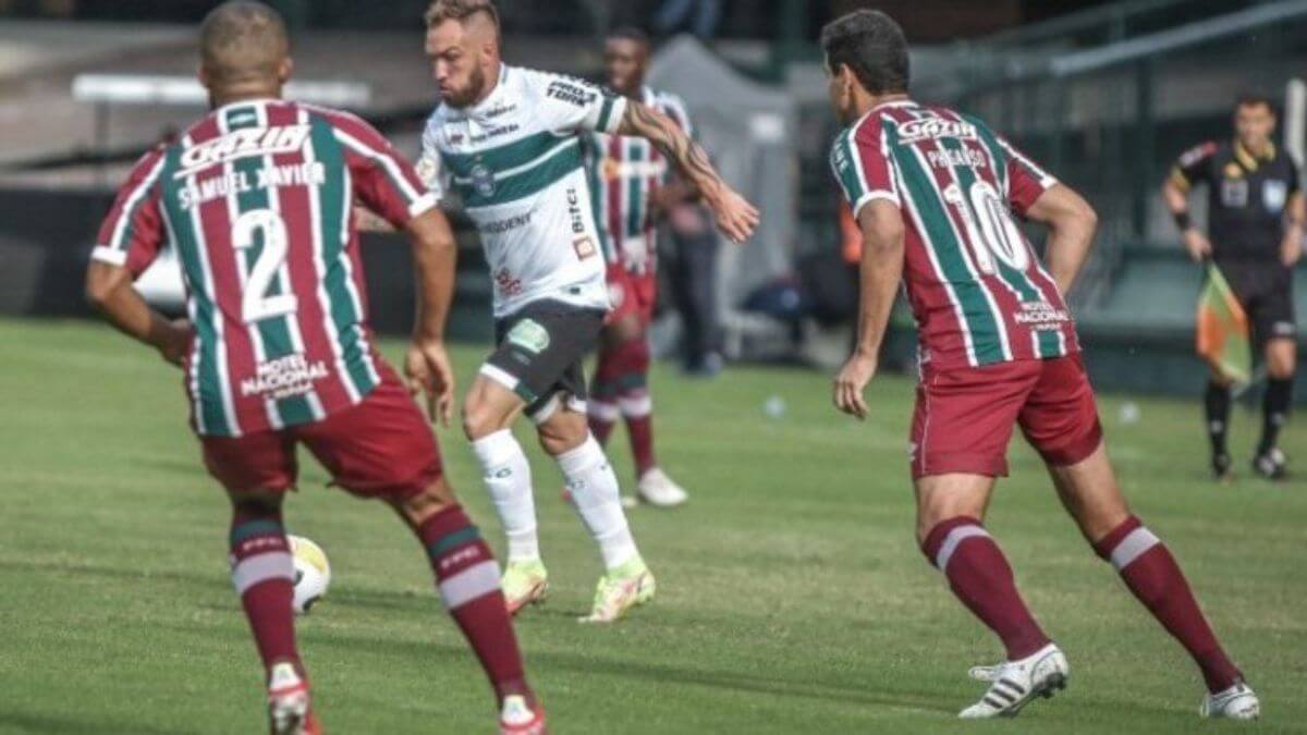 Fluminense x Coritiba (Foto: Felipe Dalke, Coritiba, Divulgação)