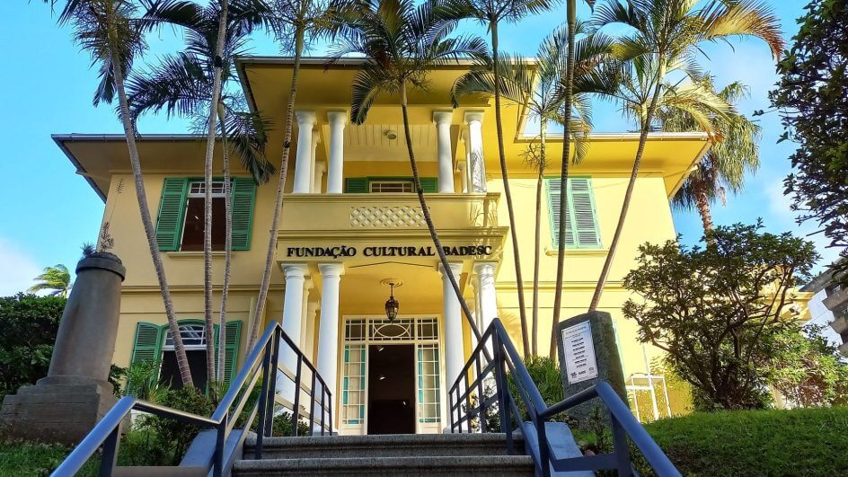 Fundação Cultural BADESC fica no Centro de Florianópolis. crédito Juliano Zanotelli