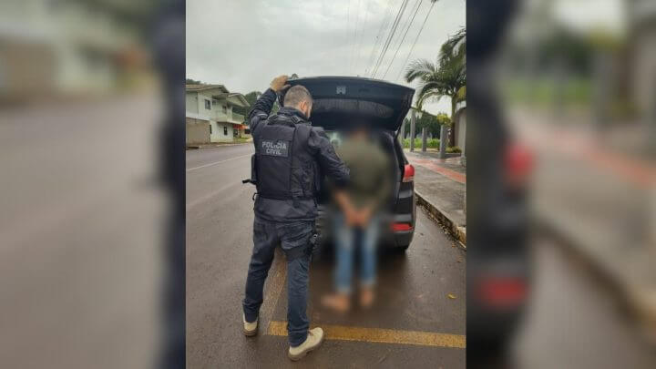 Homem é preso após estuprar idosa no Oeste de SC