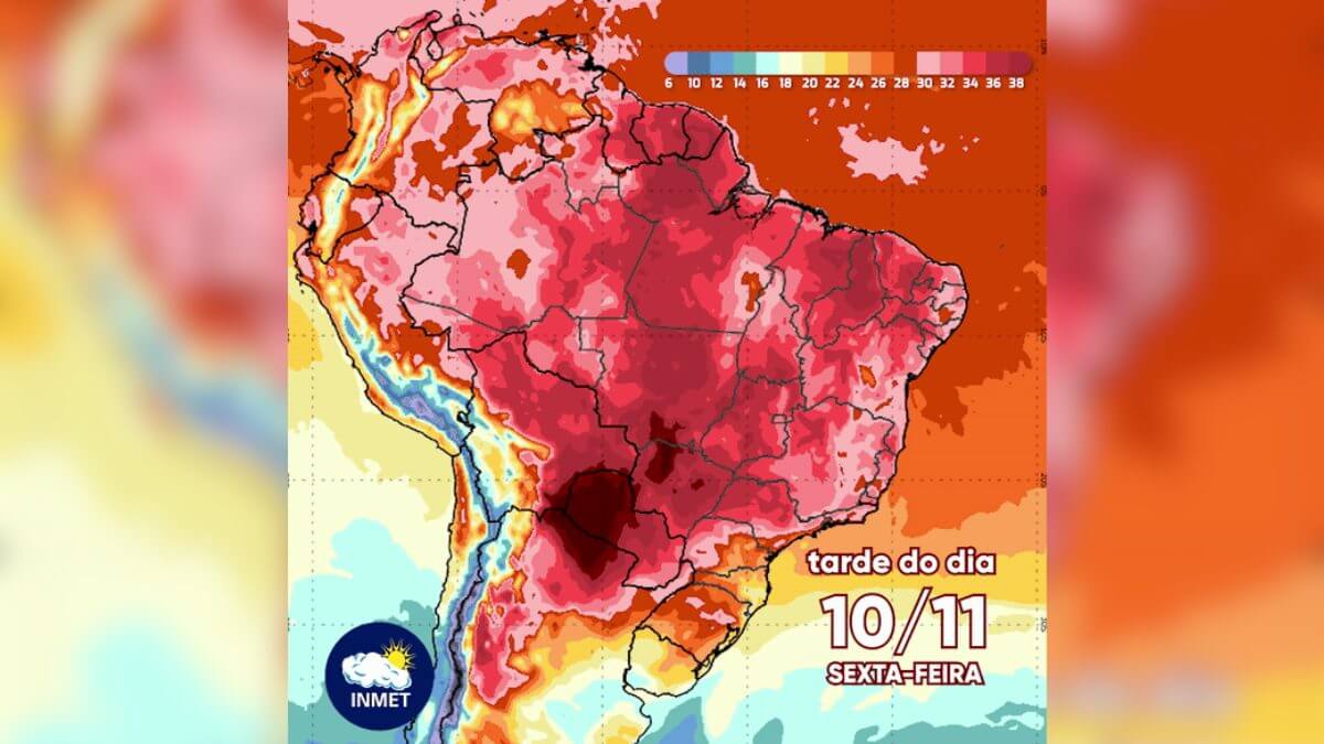 Inmet emite alerta para nova onda intensa de calor durante os próximos dias