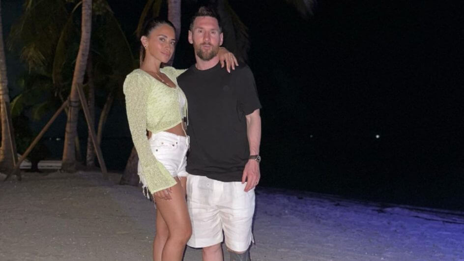 Suposta traição de Messi ganhou as páginas de fofoca pelo mundo (Foto: leomessi, Twitter, Reprodução)