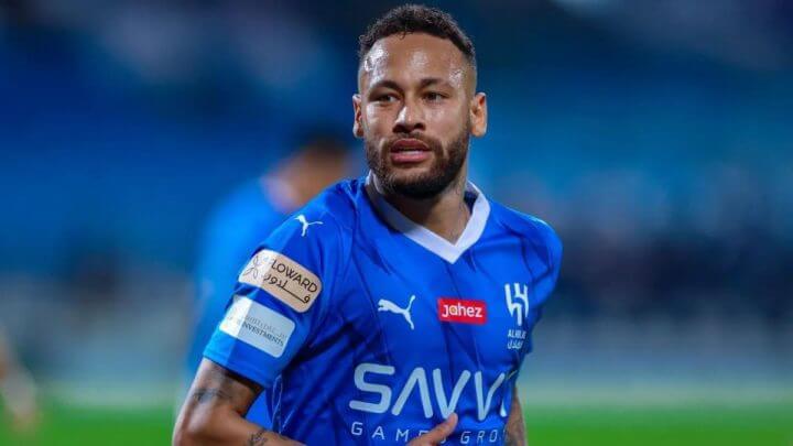 Neymar no Al-Hilal (Foto: Al-Hilal, Divulgação)