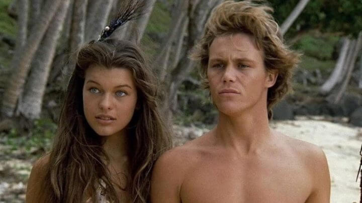 Emmeline e Richard personagens do filme 'A Lagoa Azul'