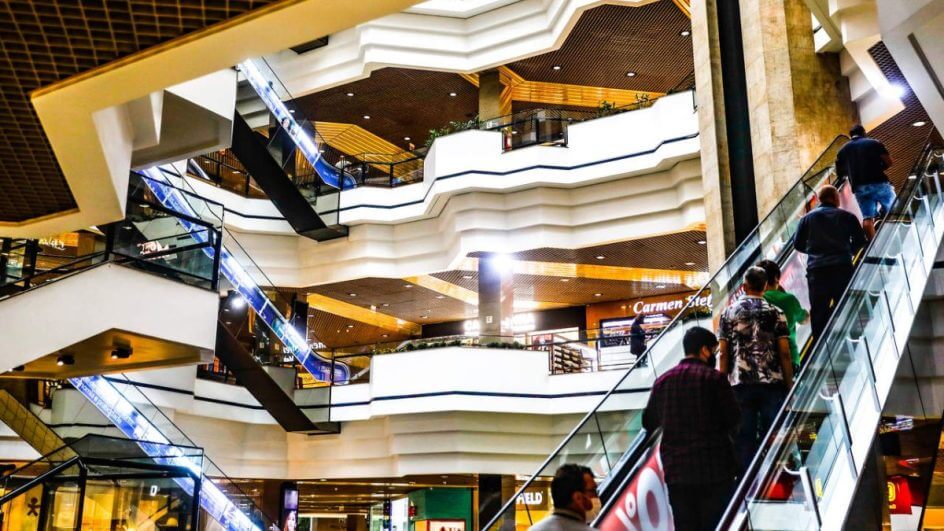 comércio em shopping