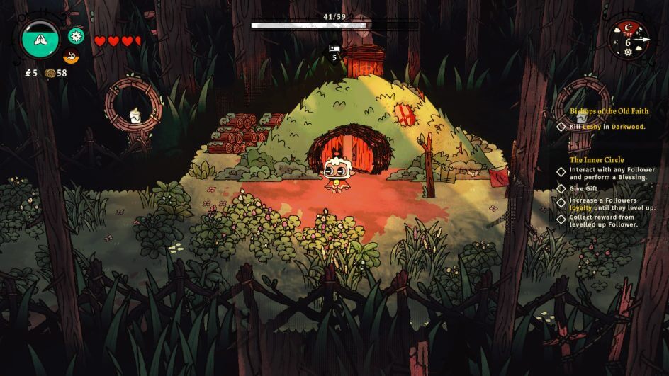 Cabana do Ratau em Cult of the Lamb