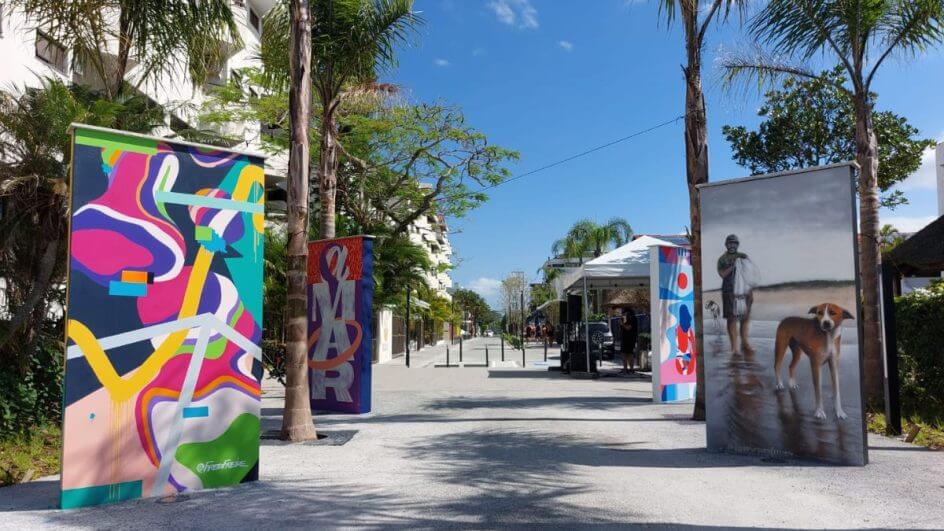 Novo ponto turístico de Florianópolis tem saída para o mar e galeria a céu aberto