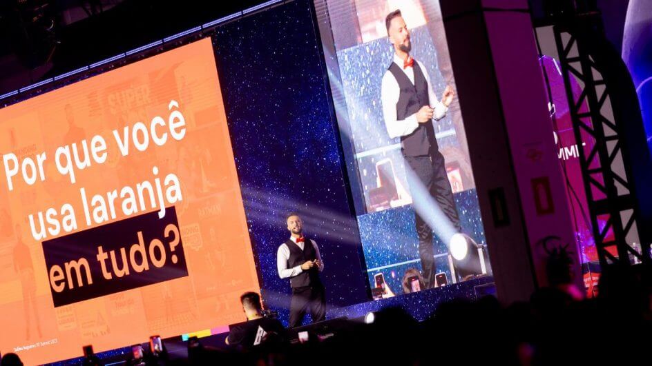 galileu nogueira deixou o palco do rd summit laranja