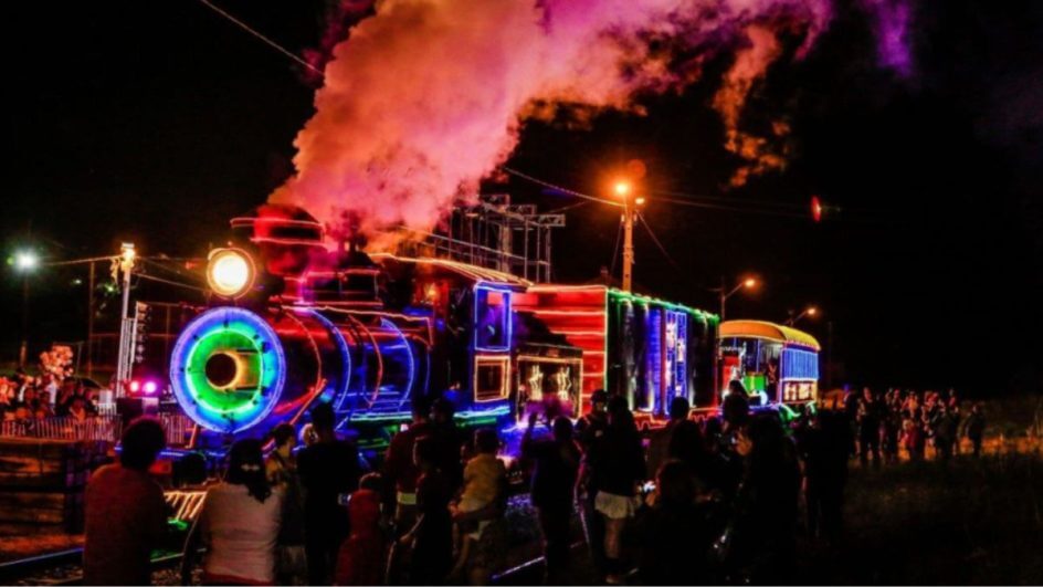 Maria Fumaça de Natal vai passar por Joinville nesta sexta-feira