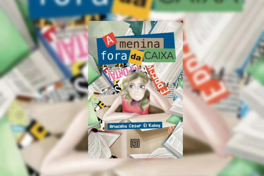 ‘A Menina Fora da Caixa’ apresenta uma personagem com dislexia (Imagem: Reprodução digital | Almedina Brasil)