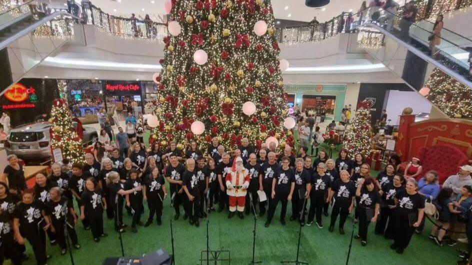 Centro de Florianópolis recebe apresentação de coral em especial de Natal nesta terça-feira