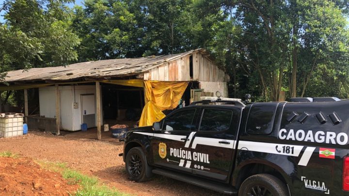 Couro e vísceras de animais cobertos por moscas são encontrados em estabelecimento clandestino de SC (3)