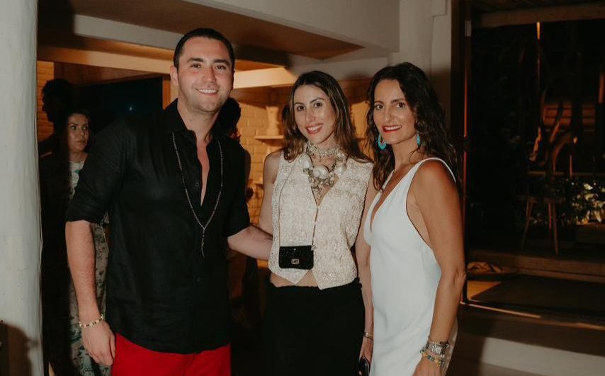 Empresária de SC participa de festa especial em Trancoso