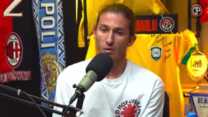 Filipe Luís fez alerta antes do jogo da final do Mundial de Clubes (Foto: @futtmais, X, Reprodução)