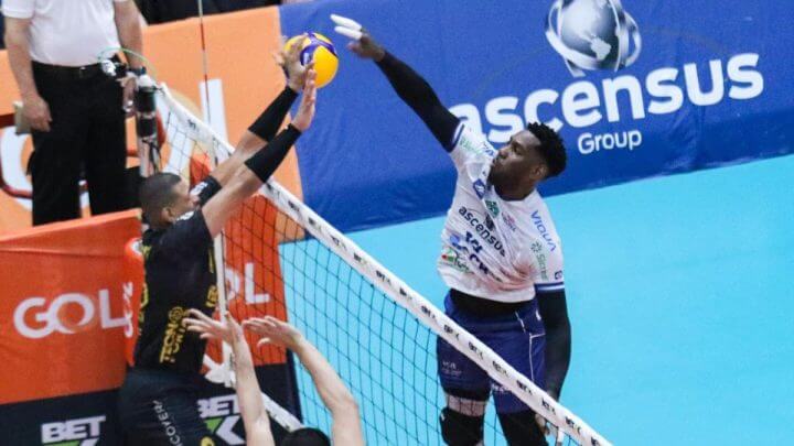 Joinville Vôlei perde na Superliga Masculina de Vôlei (Foto: Joinville Vôlei, Divulgação)