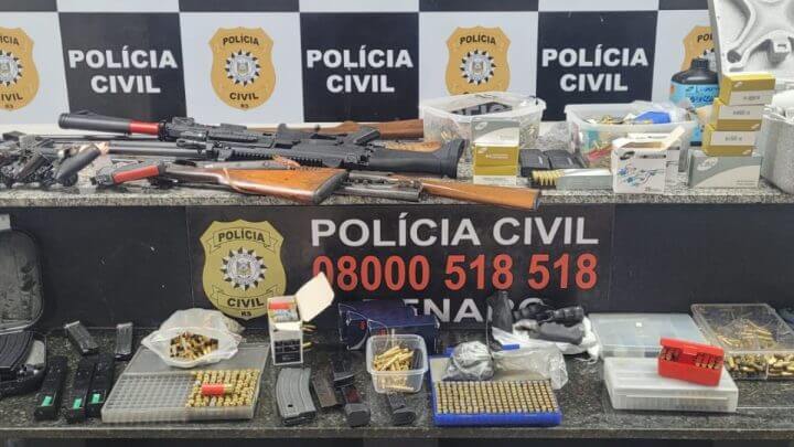 Líder de grupo criminoso que traficava armas e ostentava vida de luxo é preso em SC