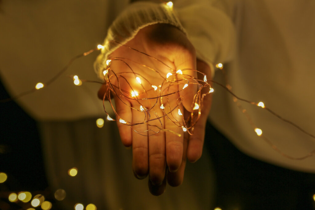 As luzes são um item indispensável na decoração natalina (Imagem: BuiPhuKhanh | Shutterstock)