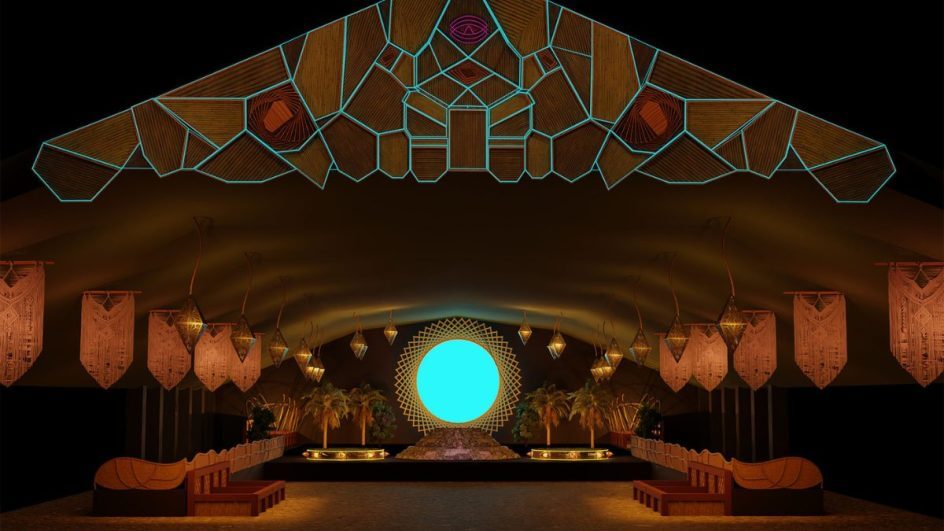 Surreal Park - Perspectiva de projeto 3D da pista Ritual