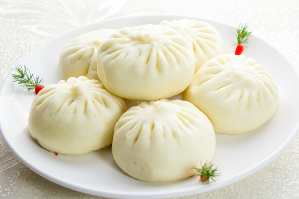Pão chinês assado no vapor (Imagem: L.F | Shutterstock)