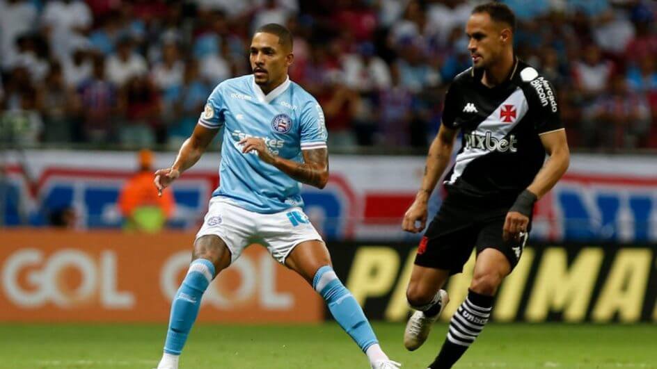 Vasco x Bahia pela Série A (Foto: Felipe Oliveira, Bahia, Divulgação)