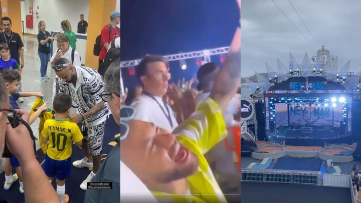 Veja fotos e vídeos do Cruzeiro do Neymar