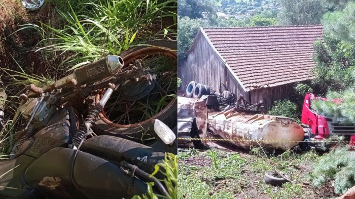 Jovem e idoso morrem em acidentes no Oeste catarinense
