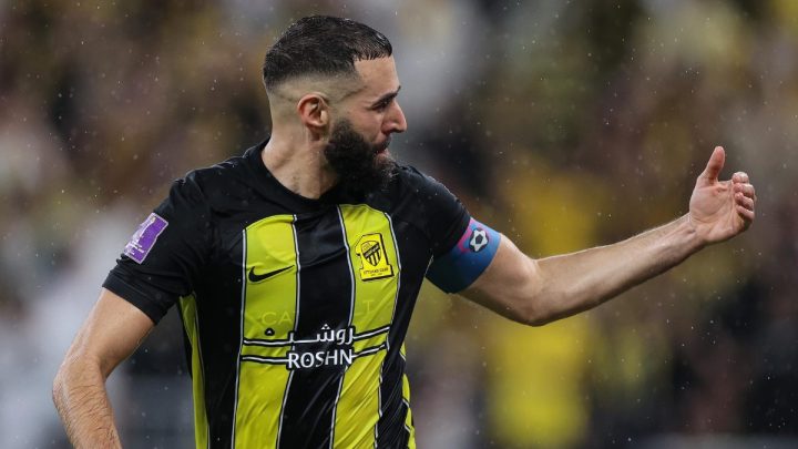 benzema al ittihad (Foto: Divulgação, Al Ittihad)