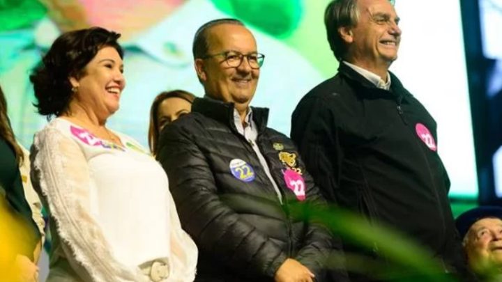 Bolsonaro com Jorginho e Marilisa