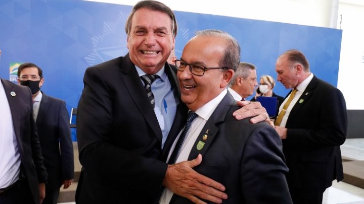 Bolsonaro com Jorginho Mello