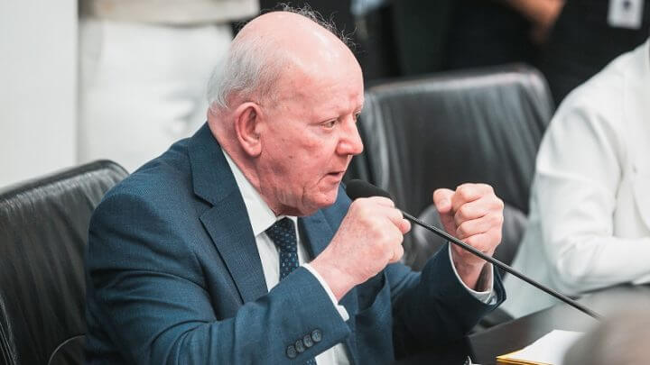 Relator do orçamento, deputado Marcos Vieira