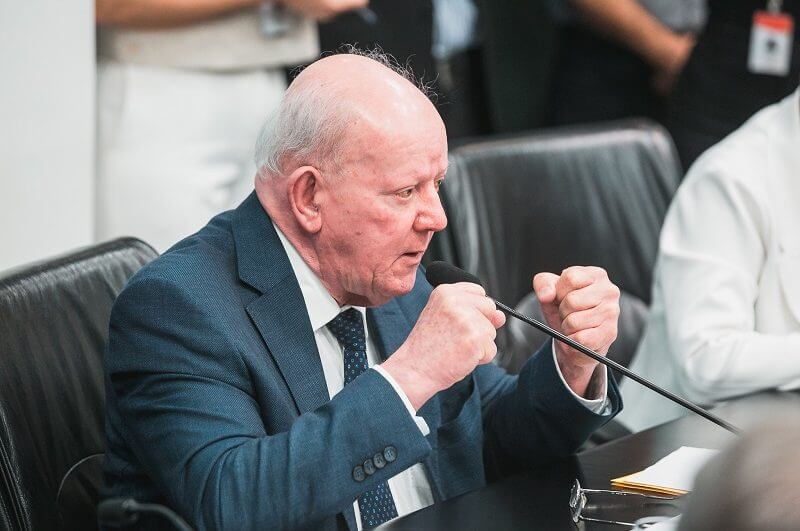 Relator do orçamento, deputado Marcos Vieira