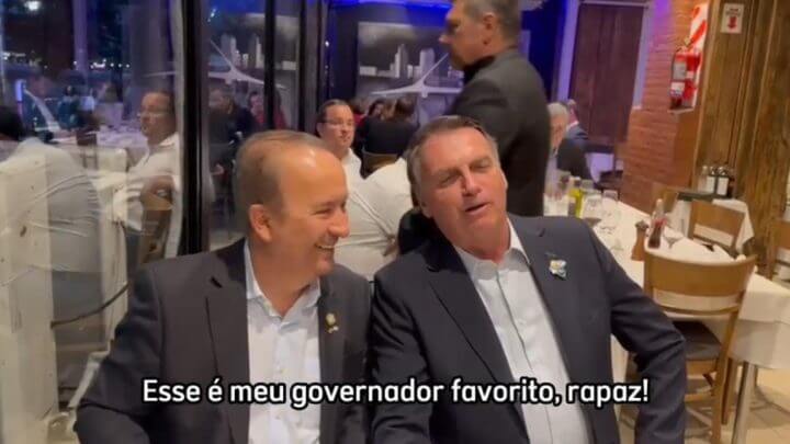 Jorginho e Bolsonaro