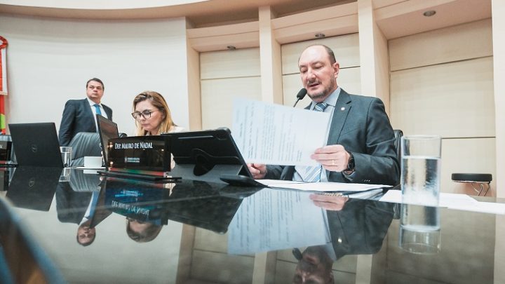 Mesa diretora da Alesc