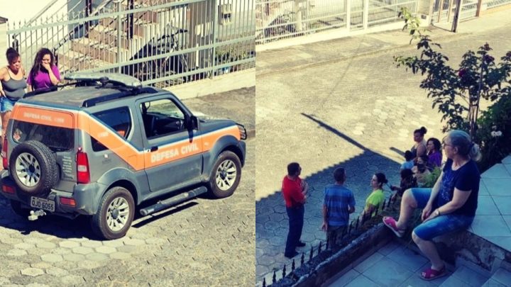 moradores blumenau sentem tremor de terra