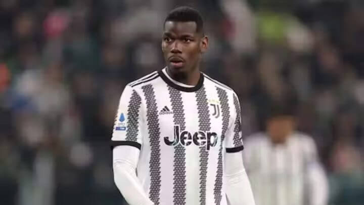 Pogba está sem jogar desde 20 de agosto deste ano e aguarda decisão da justiça (Foto: Reprodução, Onefootball)