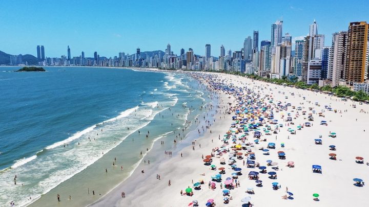 Praia Central de Balneário Camboriú