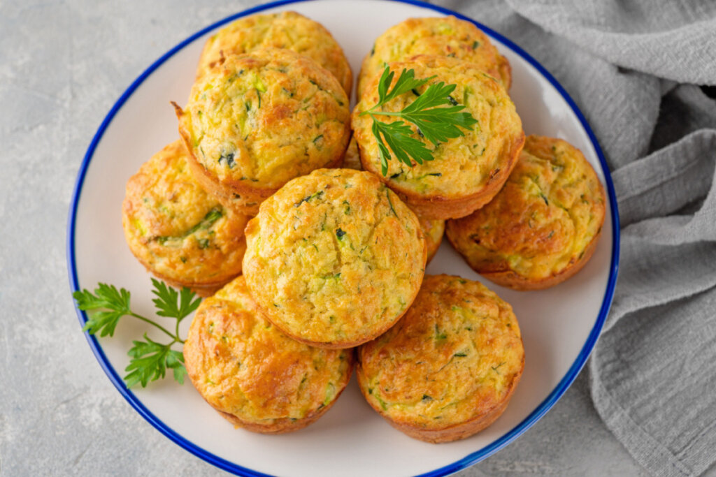 Muffins de ovo e vegetais (Imagem: irina2511 | Shutterstock)