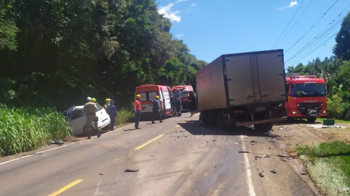Acidente em Descanso (foto: Divulgação, PMRv)