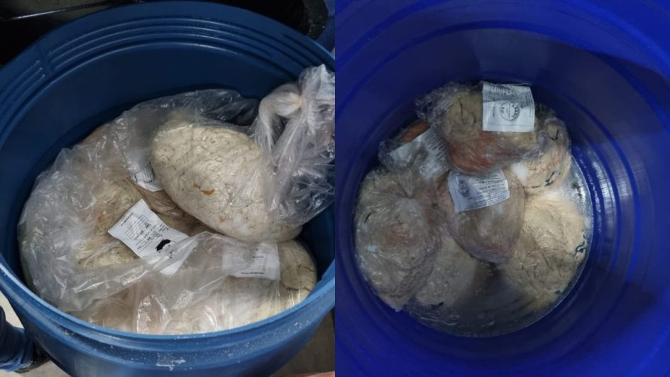 Apreensão de produtos animais (Foto: divulgação, CAOAGRO)