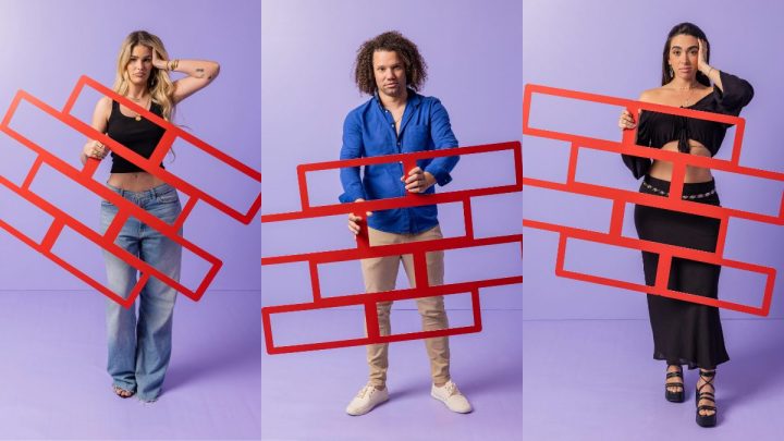 BBB 24 Yasmin Brunet Maycon e Giovanna no paredão Foto Fábio Rocha Divulgação Globo