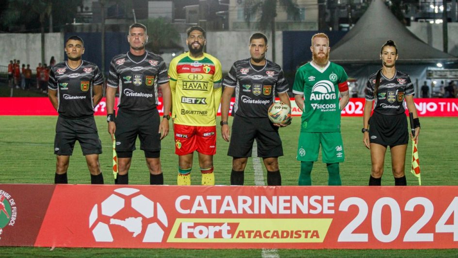 Brusque x Chapecoense pelo Campeonato Catarinense (Foto: Lucas Gabriel Cardoso, Brusque, Divulgação)