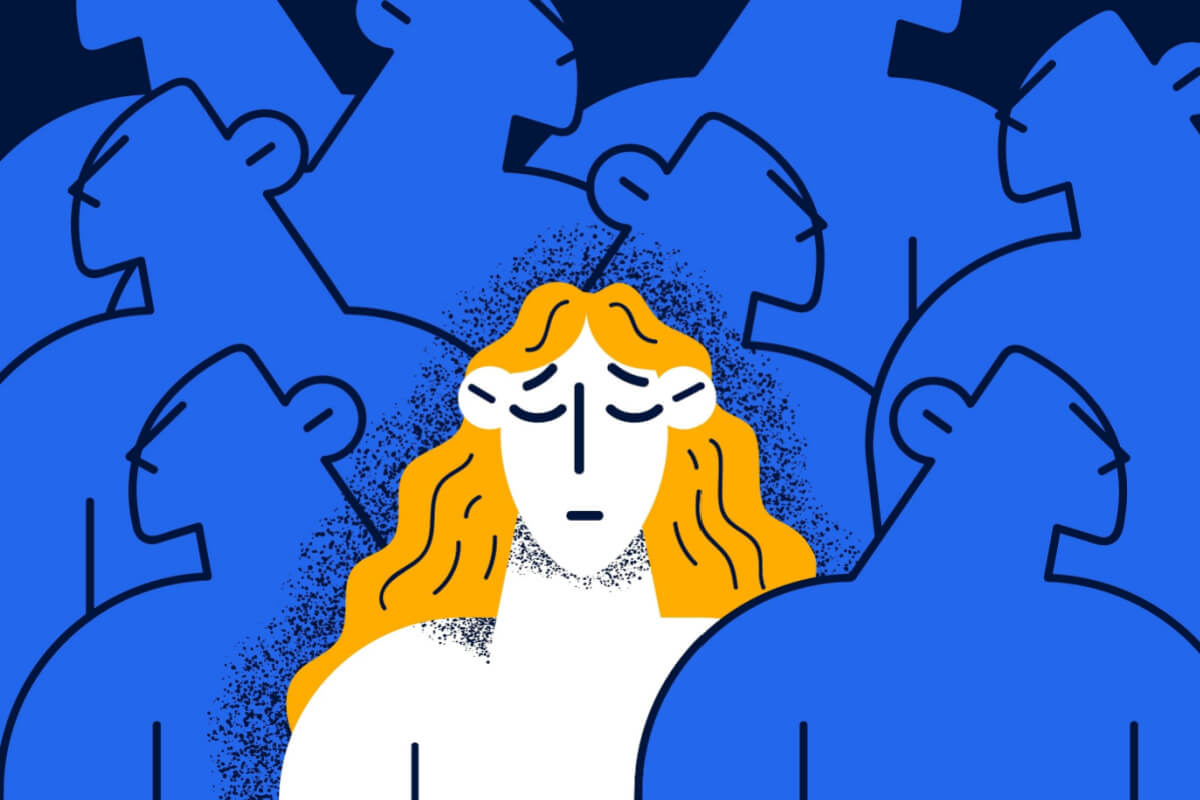 Depressão e tristeza afetam a mente, mas apresentam sintomas diferentes (Imagem: Alphavector | Shutterstock)