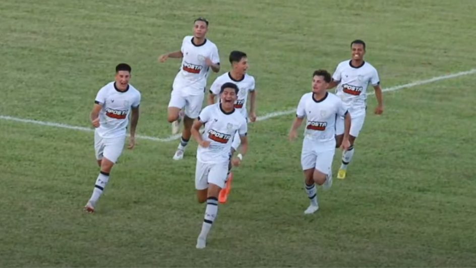 Figueirense se classifica na Copinha (Foto: @futebolpaulista, YouTube, Reprodução)