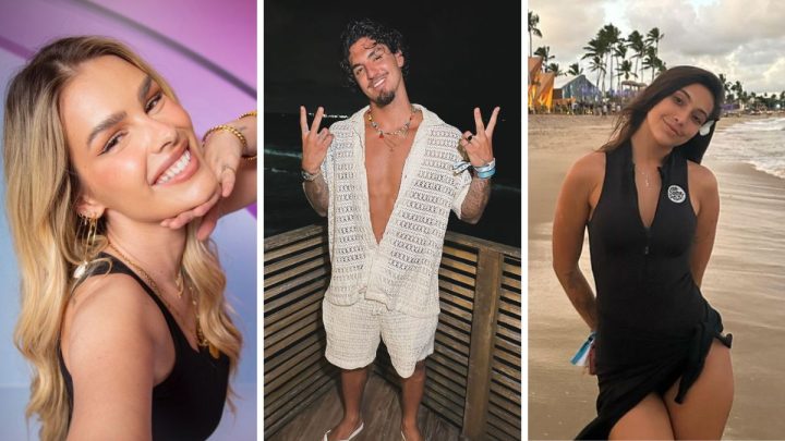 Gabriel Medina é pivô de treta entre Yasmin Brunet e Vanessa Lopes, que estão participando do BBB24 (Fotos: Instagram, Reprodução)