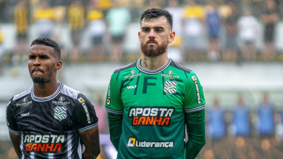 Goleiro Thiago (Foto: Patrick Floriani, Figueirense)